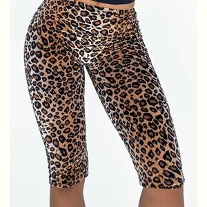 Leopard Print Women's Shorts